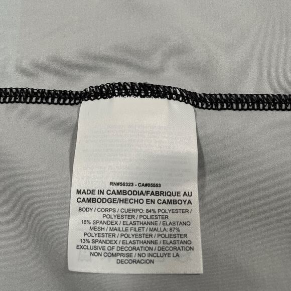 Nike Court Top Small Black Power Slam Tank Colorblock Tennis Activewear Sport - Picture 4 of 9